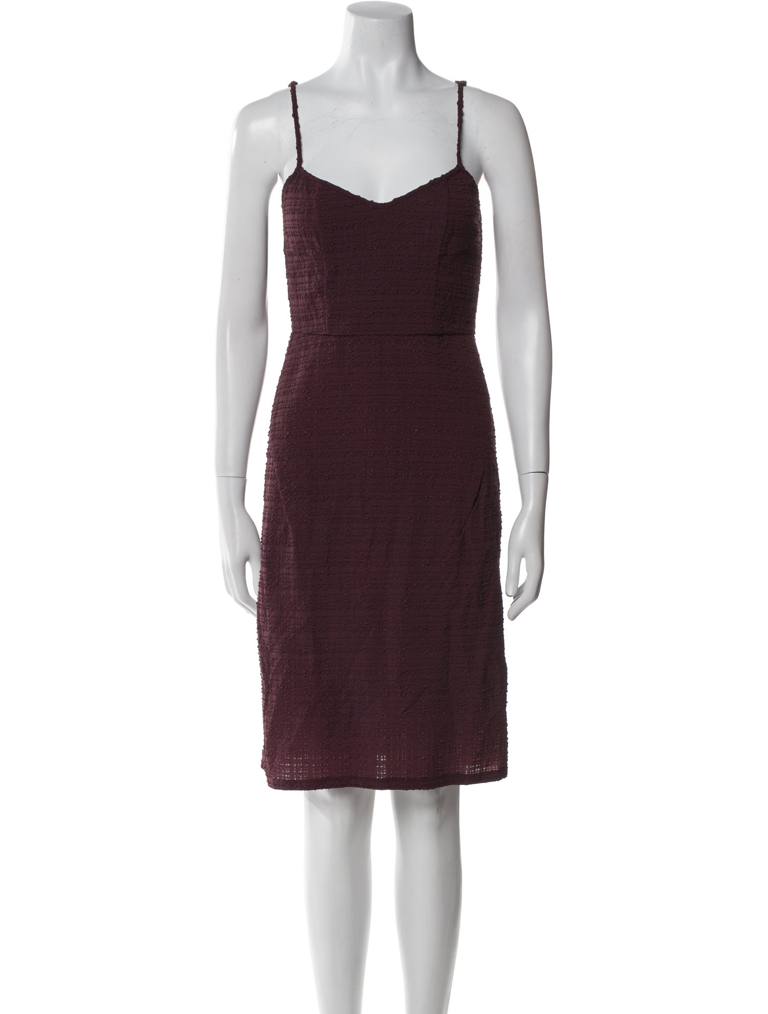 Rachel Comey V-Neck Knee-Length Dress