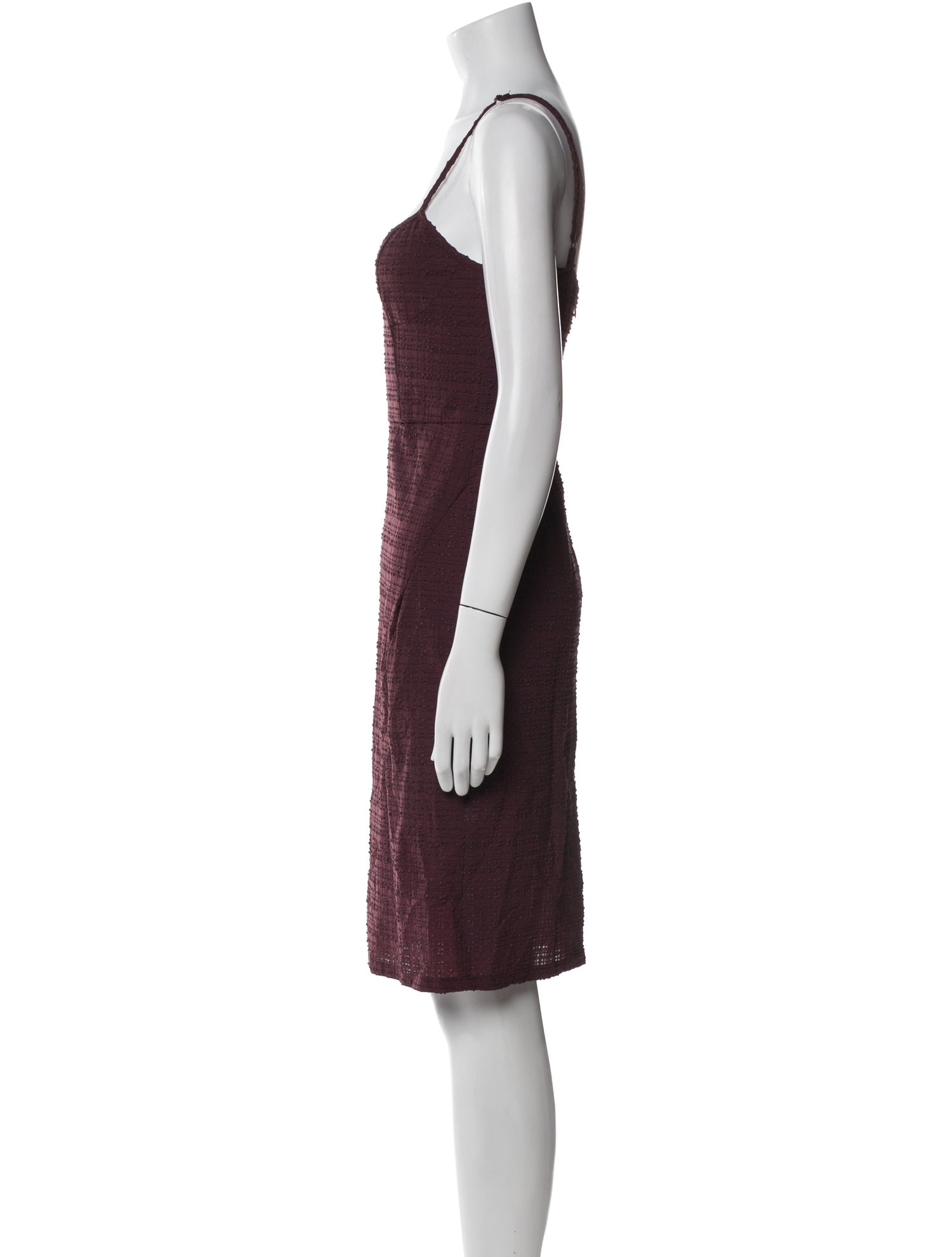 Rachel Comey V-Neck Knee-Length Dress