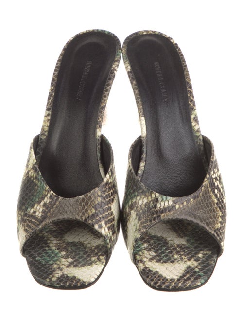 Rachel Comey Leather Animal Print Slides
