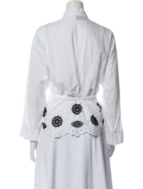 Rachel Comey V-Neck Three-Quarter Sleeve Top