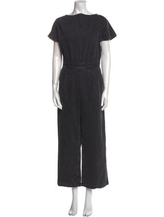 Rachel Comey Bateau Neckline Jumpsuit