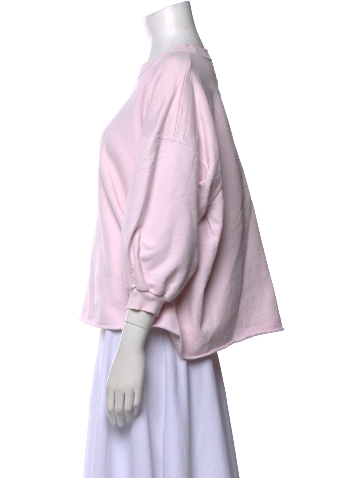 Rachel Comey Bateau Neckline Three-Quarter Sleeve Sweatshirt