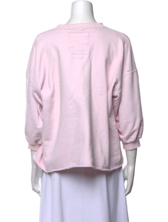 Rachel Comey Bateau Neckline Three-Quarter Sleeve Sweatshirt