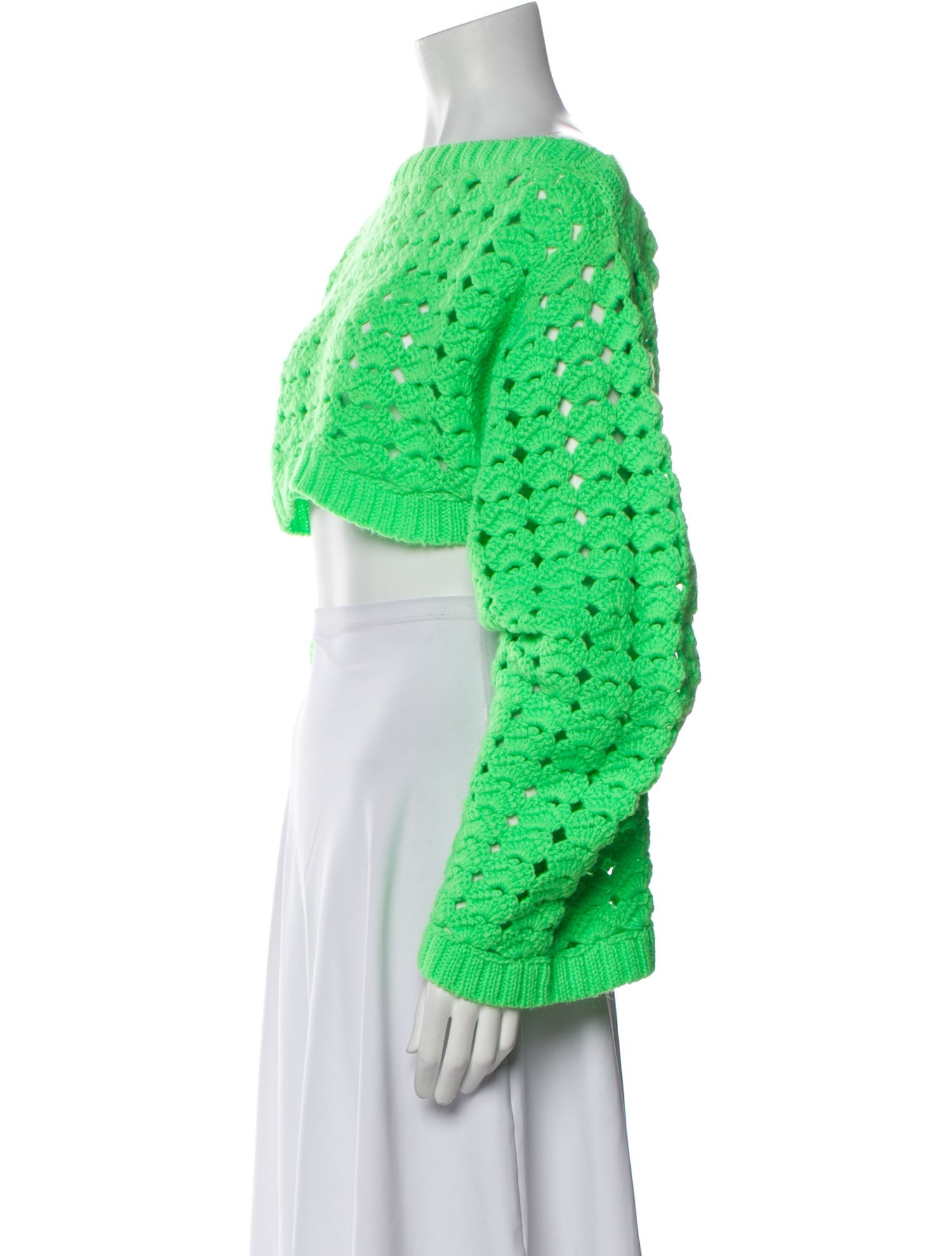 Rachel Comey Patterned Bateau Neckline Sweater