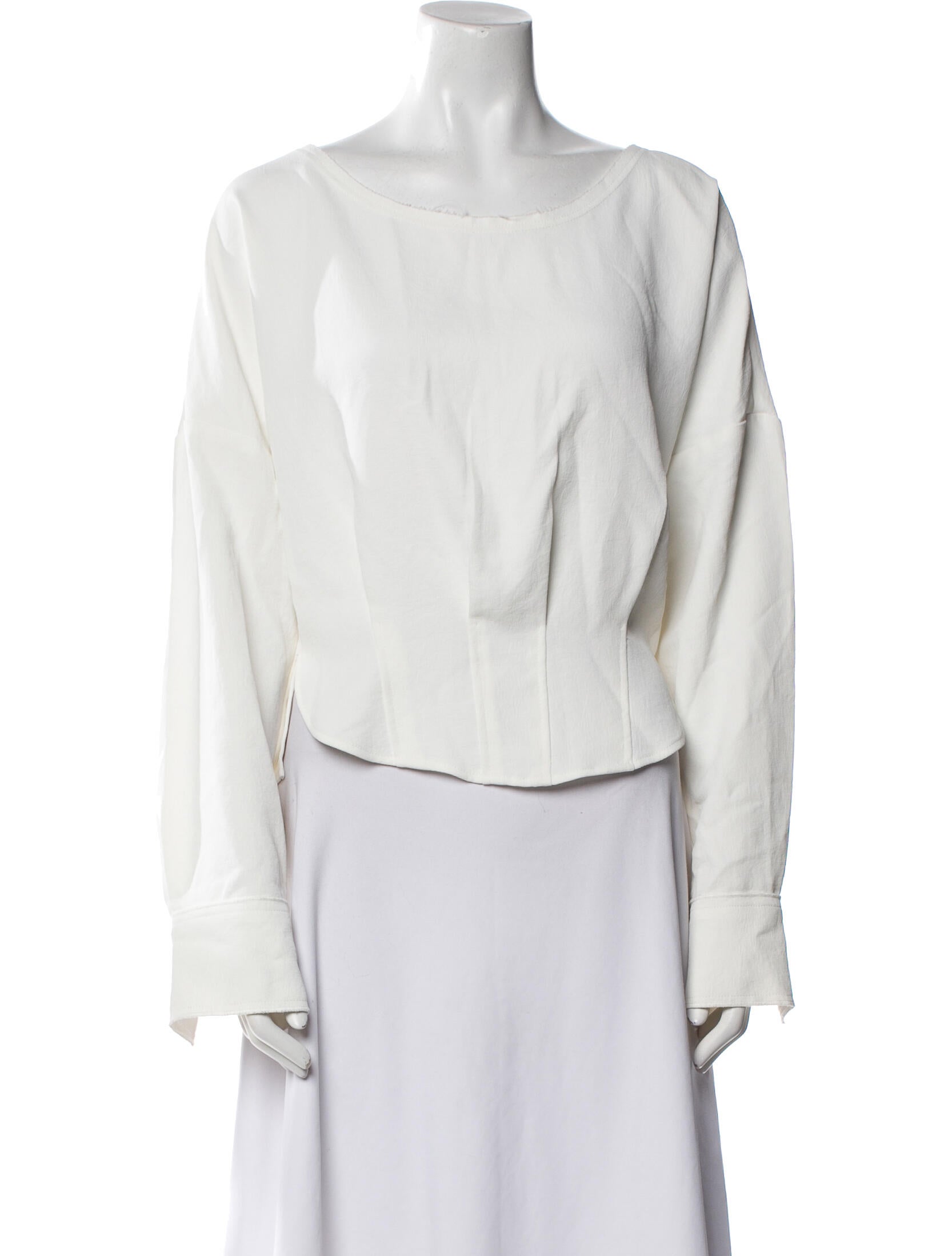Rachel Comey Scoop Neck Long Sleeve Top