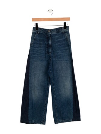 Rachel Comey High-Rise Wide Leg Jeans