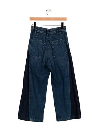 Rachel Comey High-Rise Wide Leg Jeans