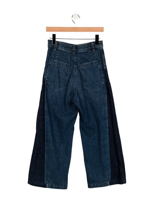 Rachel Comey High-Rise Wide Leg Jeans