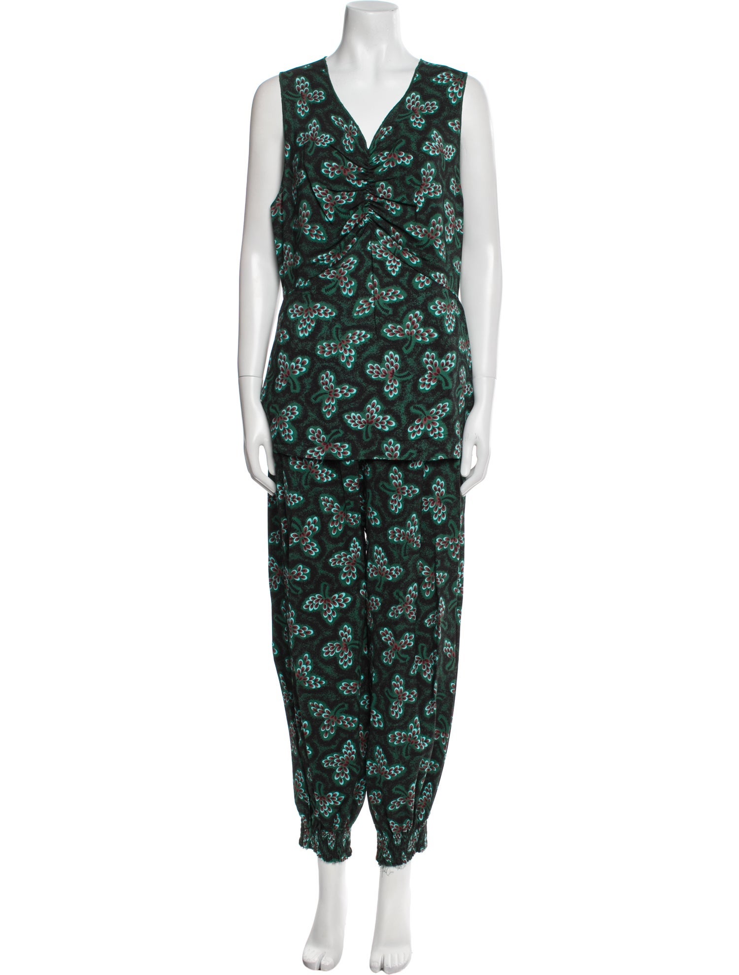 Rachel Comey Floral Print Pant Set