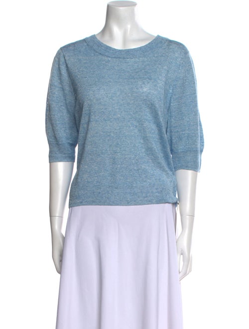 Rachel Comey Linen Scoop Neck Sweater