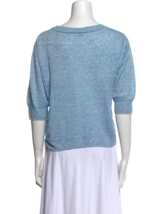 Rachel Comey Linen Scoop Neck Sweater