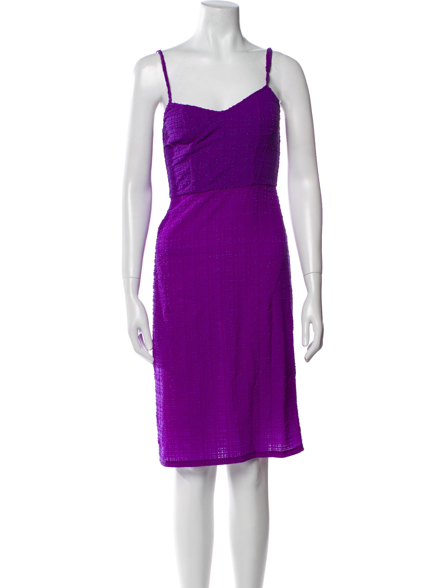 Rachel Comey V-Neck Knee-Length Dress