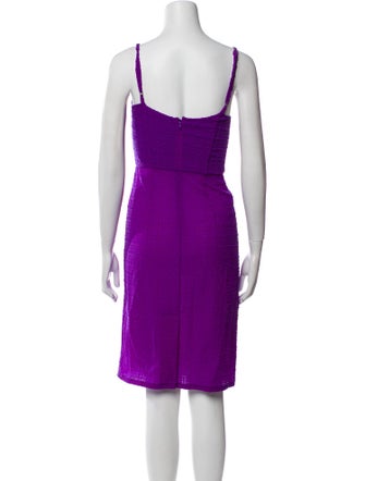 Rachel Comey V-Neck Knee-Length Dress