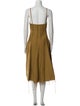 Rachel Comey Scoop Neck Midi Length Dress