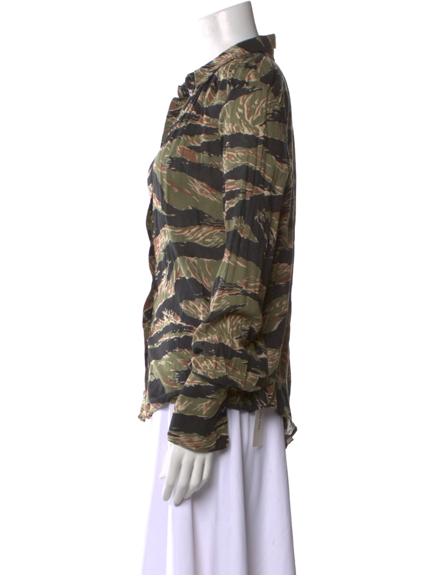 Rachel Comey Printed Long Sleeve Blouse