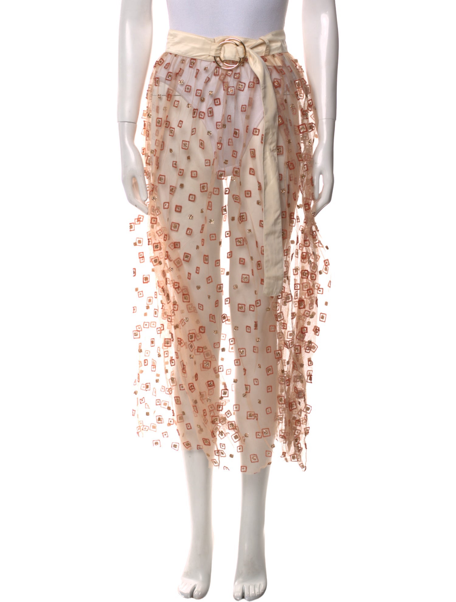 Rachel Comey Printed Midi Length Skirt