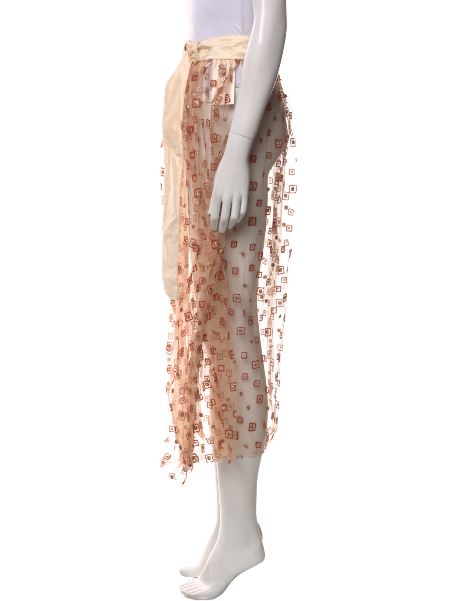 Rachel Comey Printed Midi Length Skirt