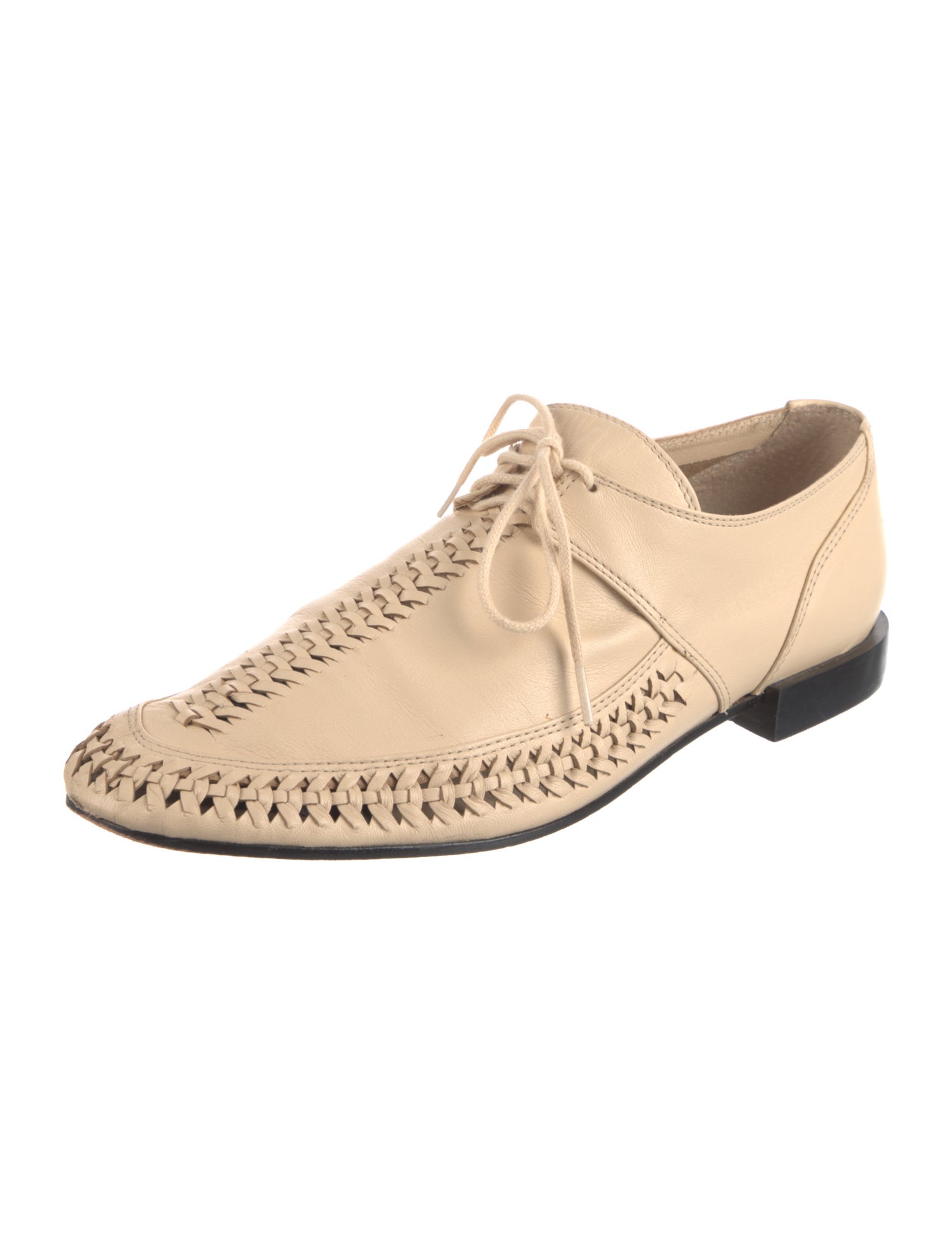 Rachel Comey Leather Braided Accents Oxfords