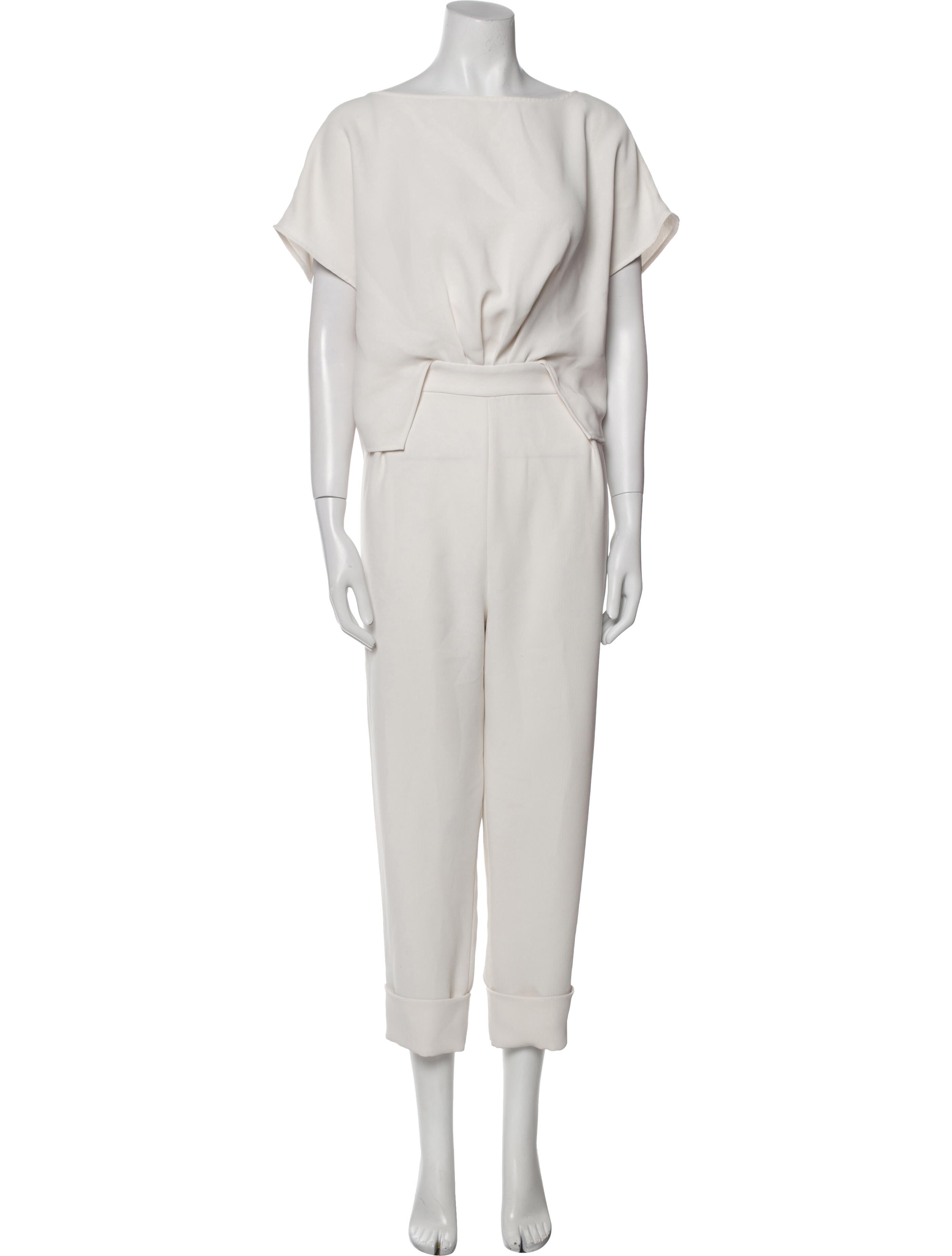 Rachel Comey Bateau Neckline Jumpsuit