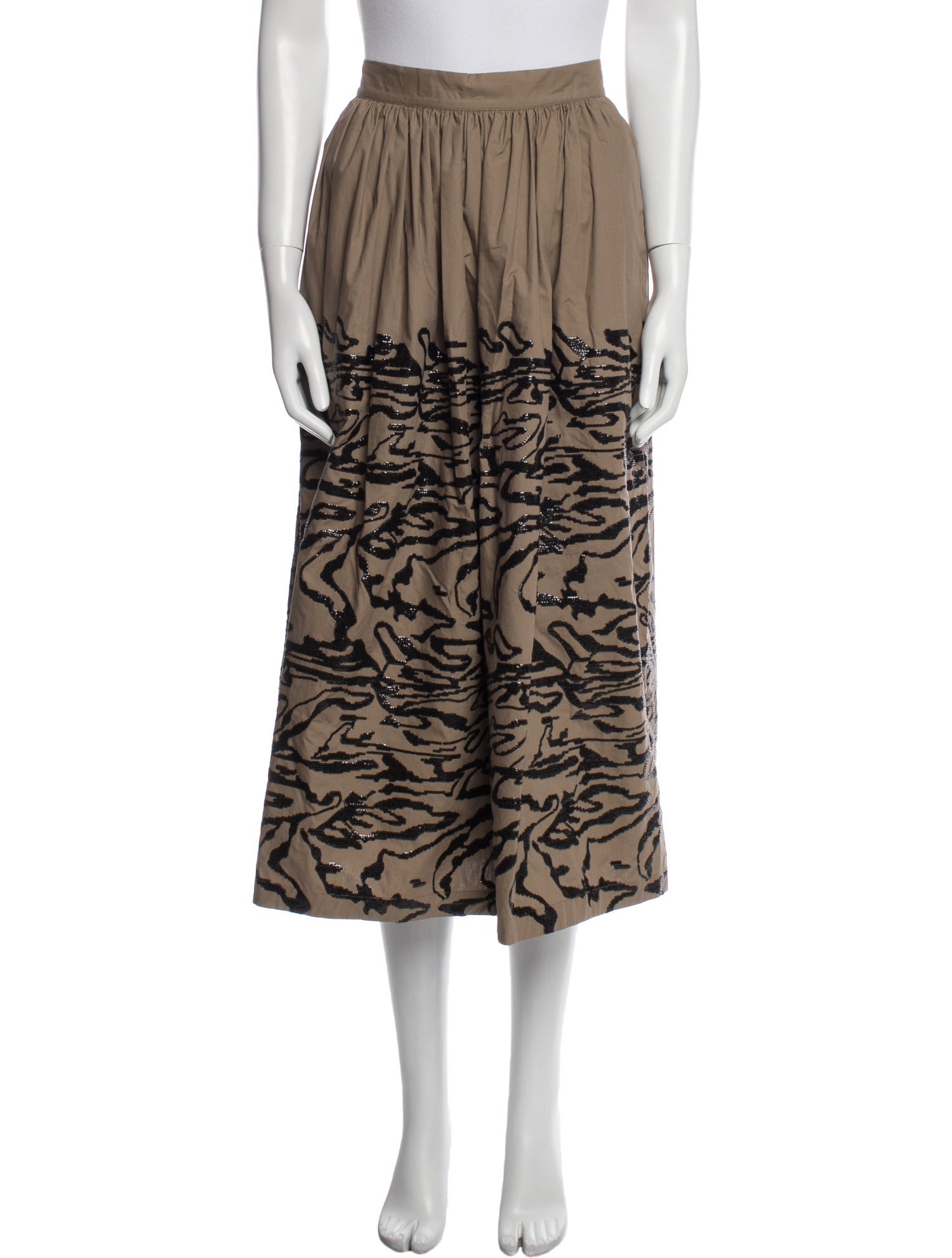 Rachel Comey Printed Midi Length Skirt w/ Tags