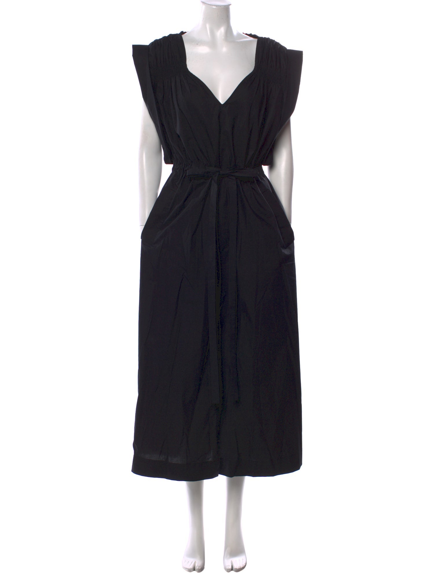 Rachel Comey V-Neck Midi Length Dress