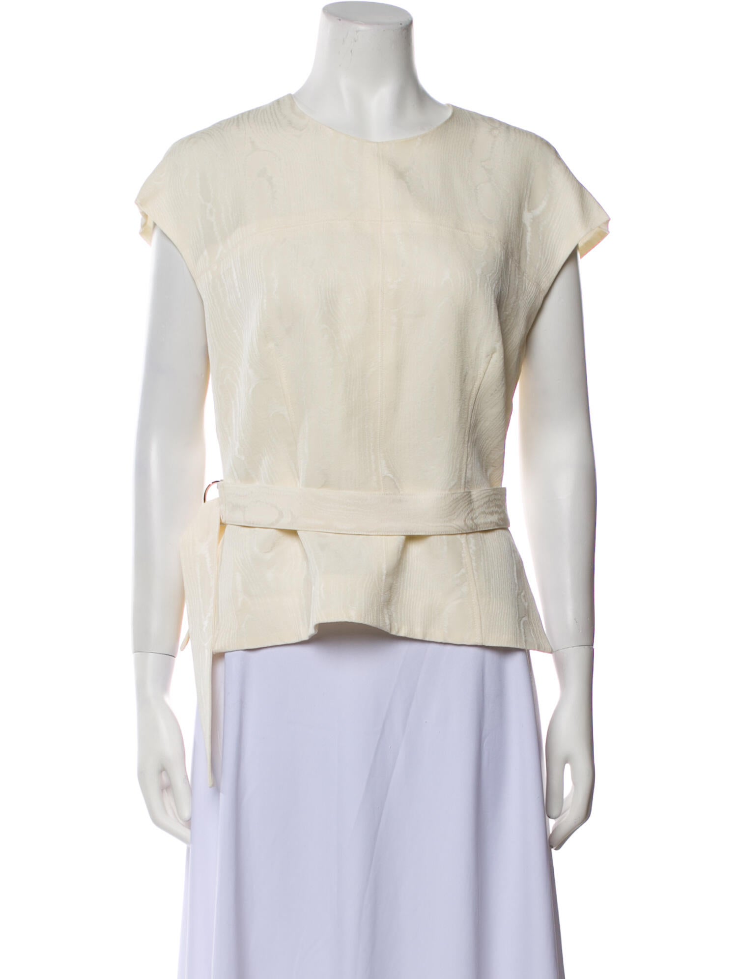 Rachel Comey Crew Neck Short Sleeve Blouse
