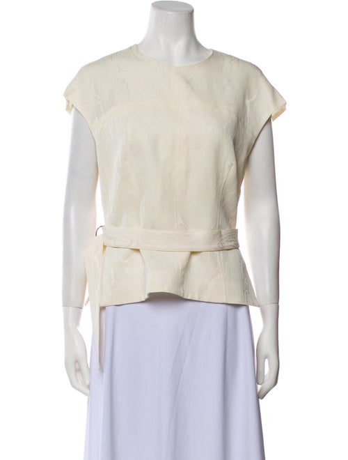 Rachel Comey Crew Neck Short Sleeve Blouse