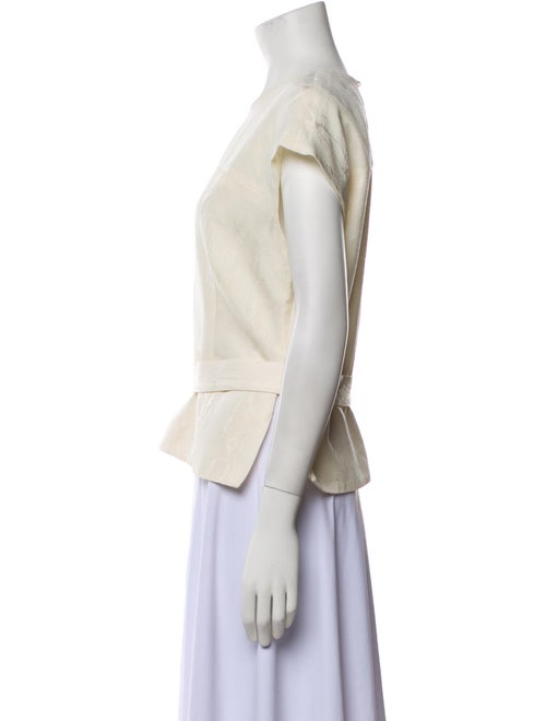 Rachel Comey Crew Neck Short Sleeve Blouse