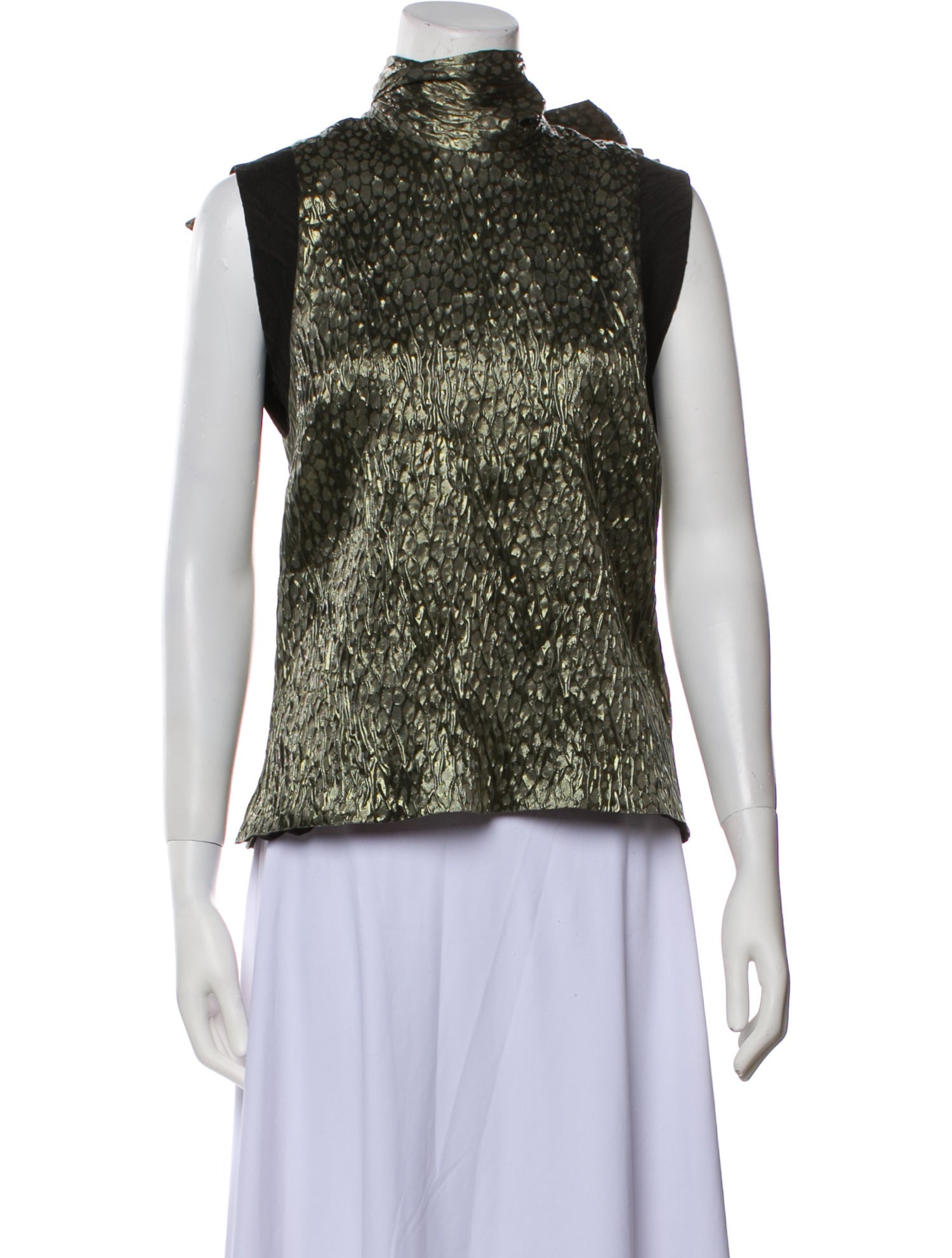 Rachel Comey Turtleneck Sleeveless Top