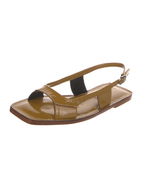 Rachel Comey Patent Leather Slingback Sandals