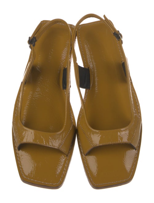 Rachel Comey Patent Leather Slingback Sandals