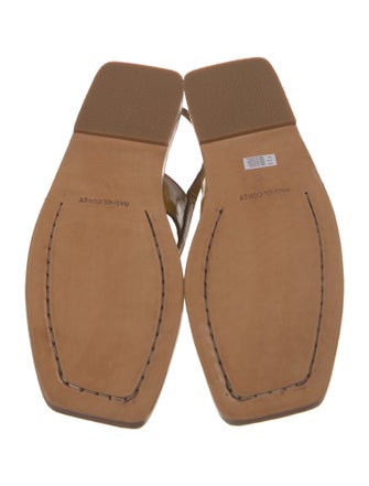 Rachel Comey Patent Leather Slingback Sandals