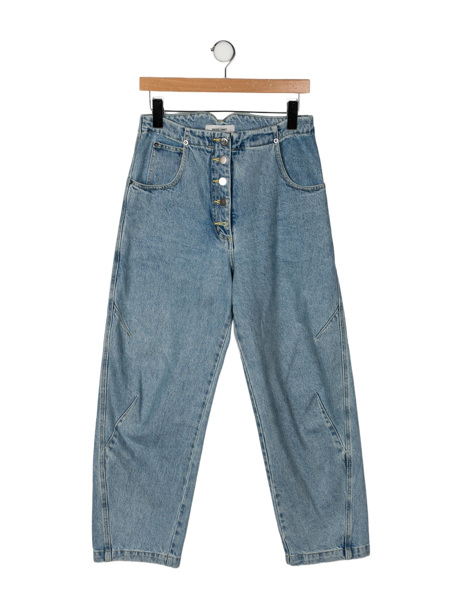 Rachel Comey High-Rise Straight Leg Jeans