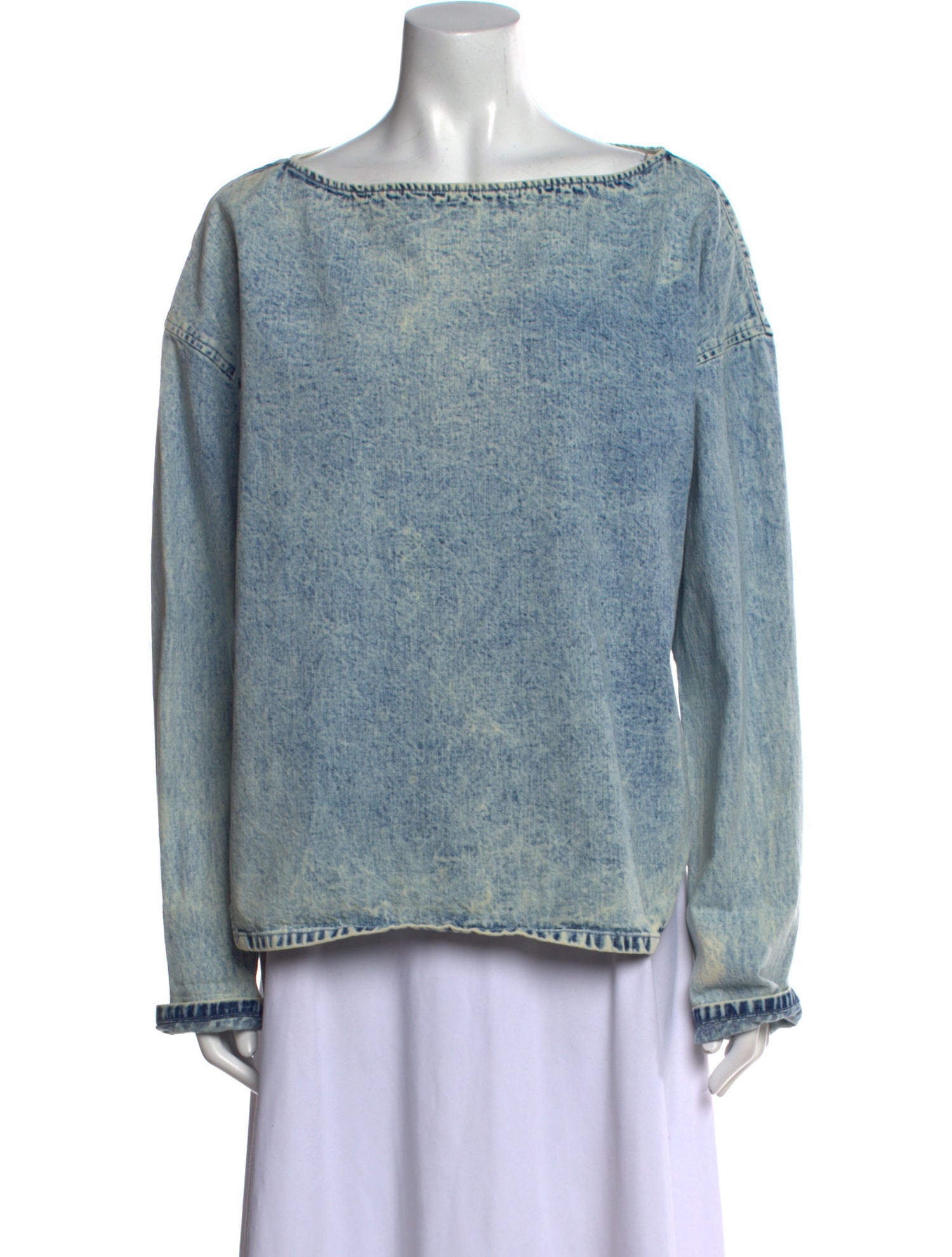 Rachel Comey Bateau Neckline Long Sleeve Sweatshirt