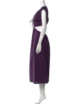 Rachel Comey V-Neck Long Dress