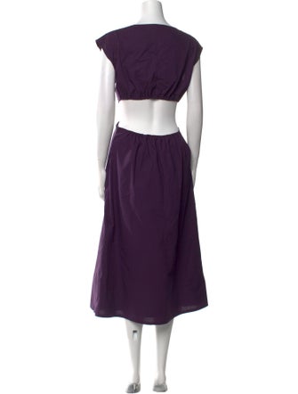 Rachel Comey V-Neck Long Dress