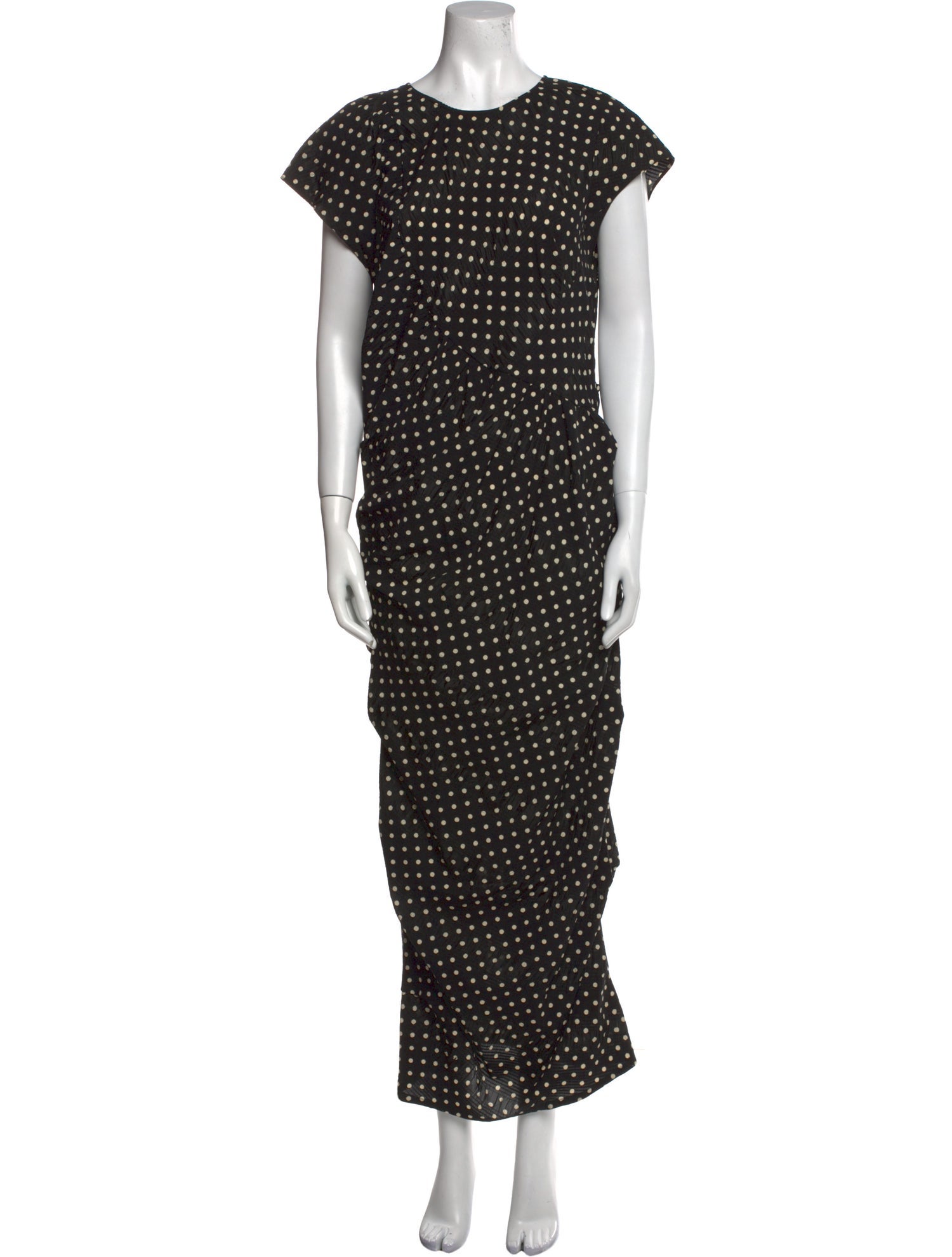 Rachel Comey Polka Dot Print Long Dress