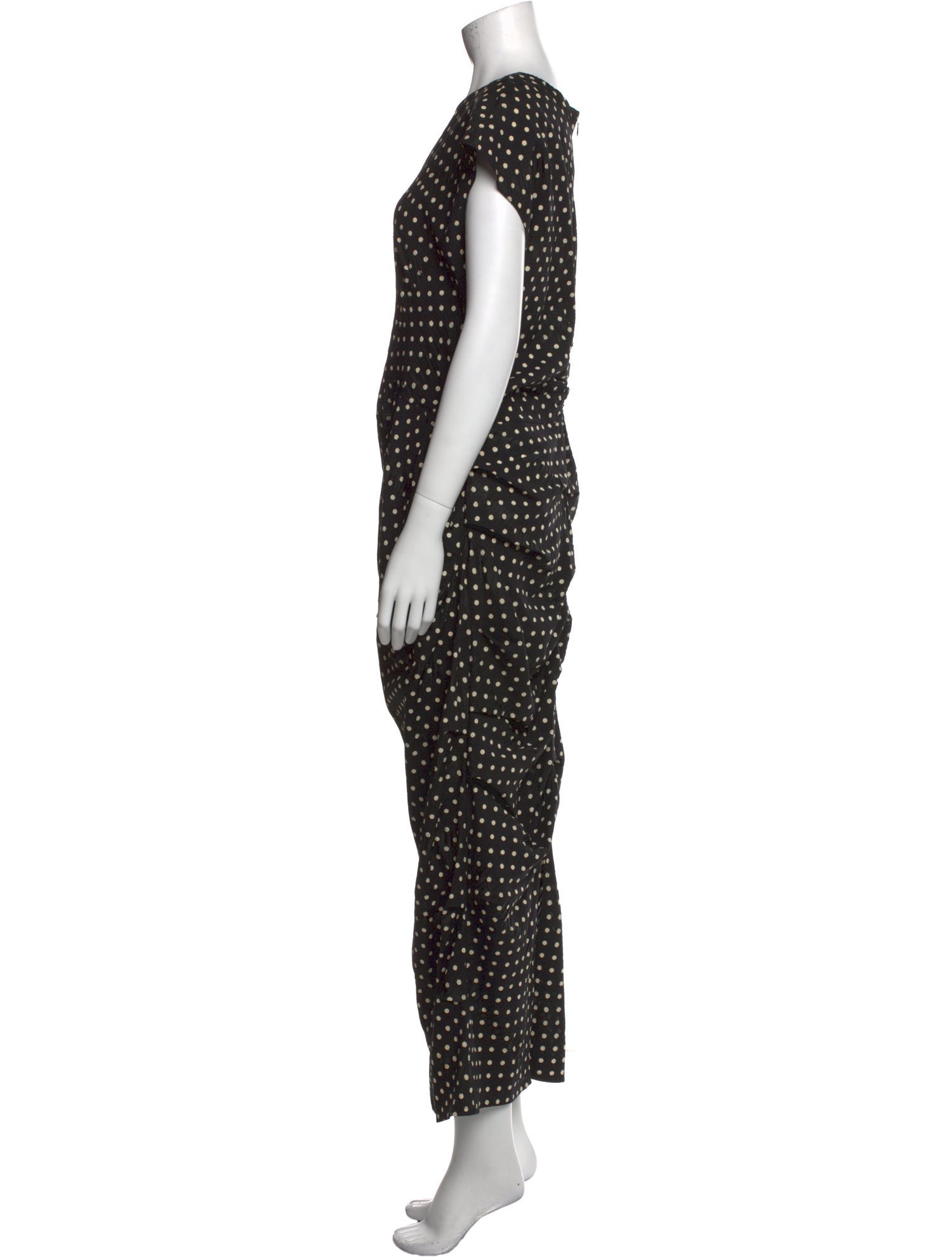 Rachel Comey Polka Dot Print Long Dress