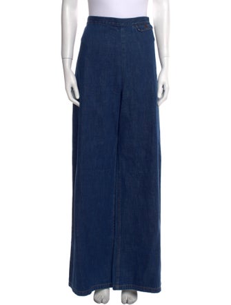 Rachel Comey High-Rise Wide Leg Jeans