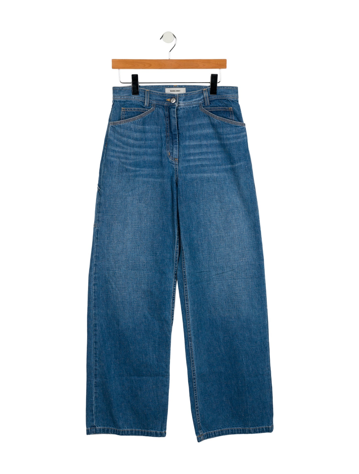 Rachel Comey High-Rise Wide Leg Jeans