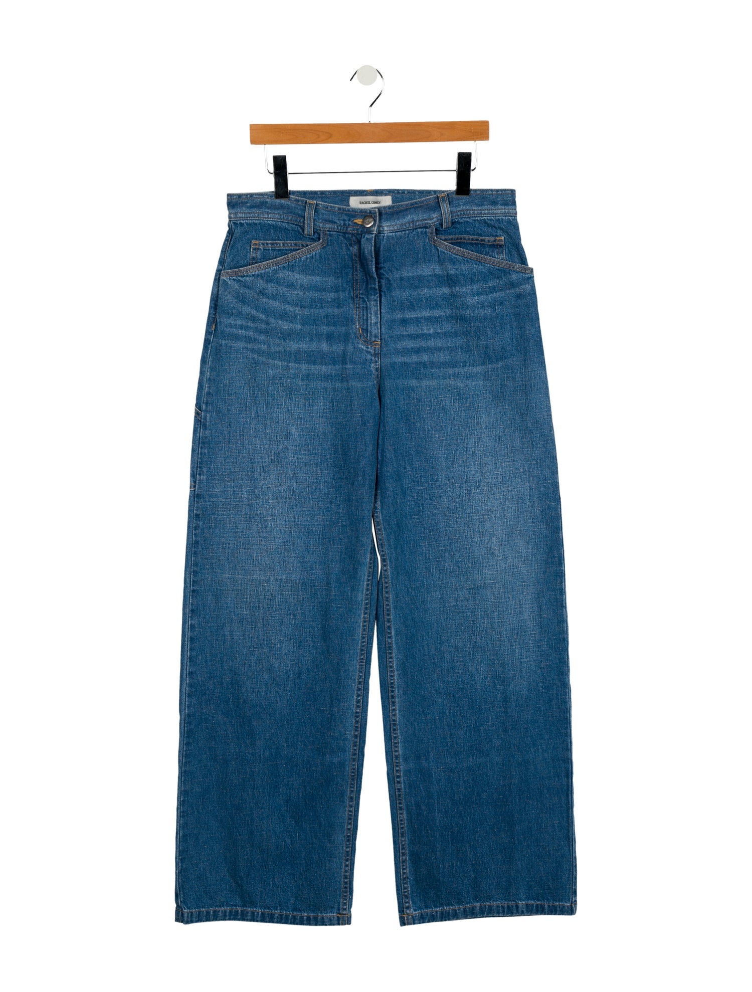 Rachel Comey High-Rise Wide Leg Jeans