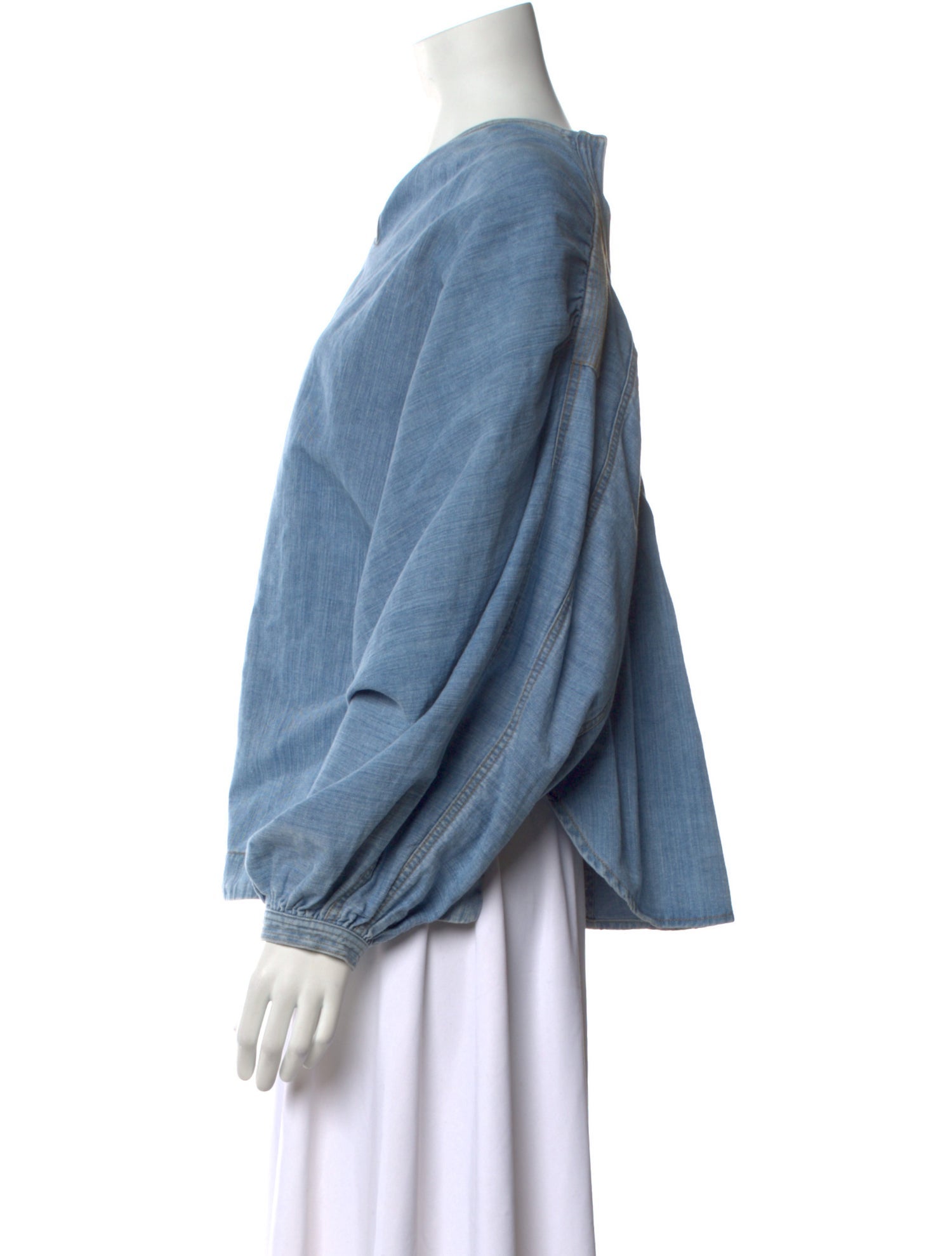 Rachel Comey V-Neck Long Sleeve Sweatshirt