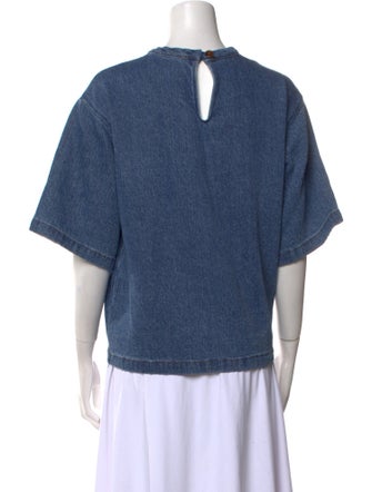 Rachel Comey Crew Neck Short Sleeve Sweatshirt