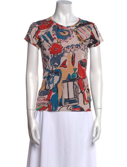 Rachel Comey Silk Printed T-Shirt