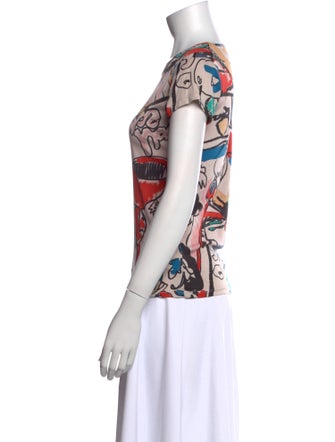 Rachel Comey Silk Printed T-Shirt