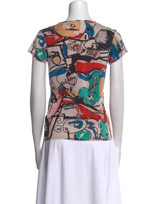 Rachel Comey Silk Printed T-Shirt