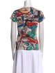 Rachel Comey Silk Printed T-Shirt