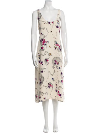 Rachel Comey Printed Long Dress