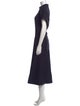 Rachel Comey Mock Neck Long Dress