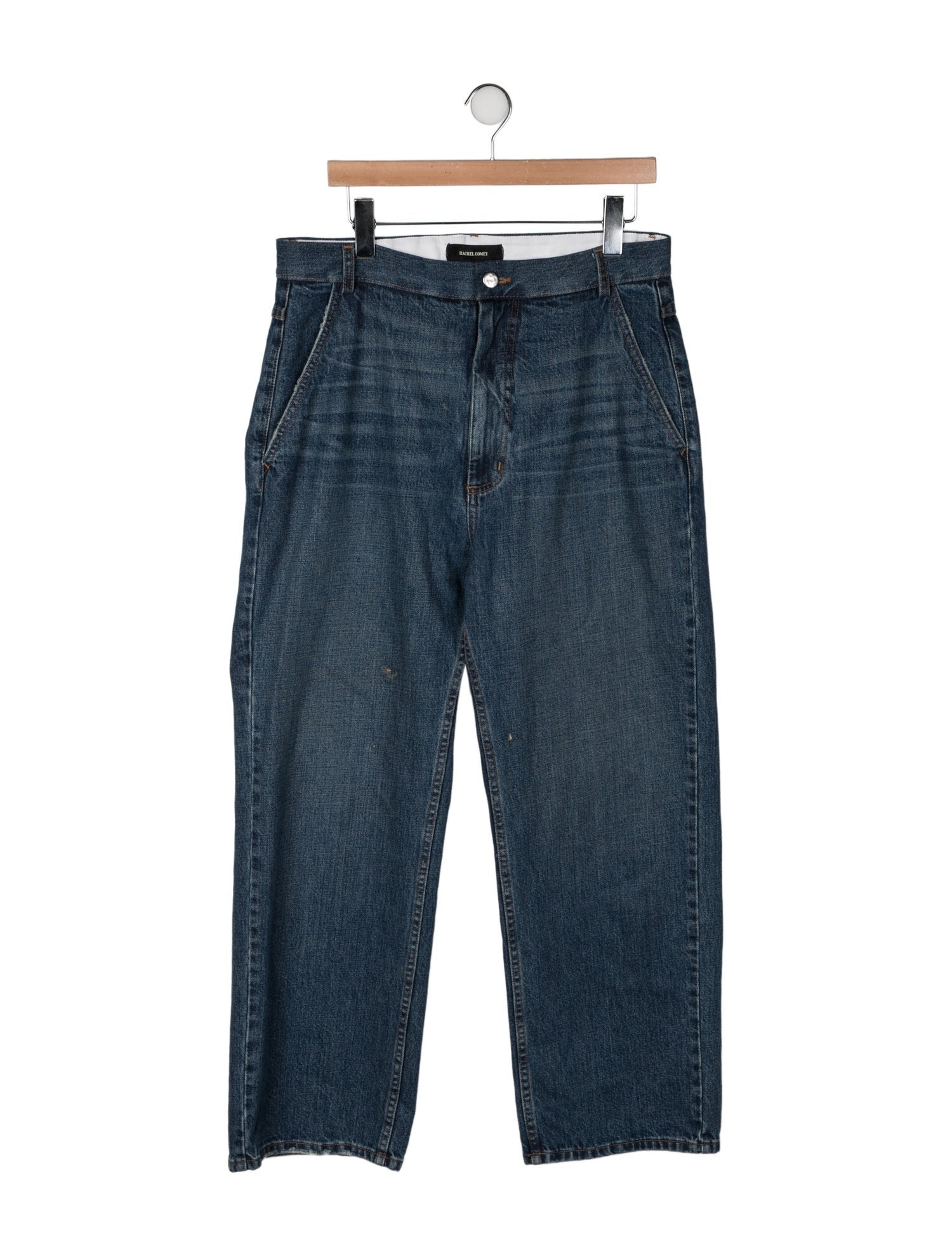 Rachel Comey High-Rise Wide Leg Jeans